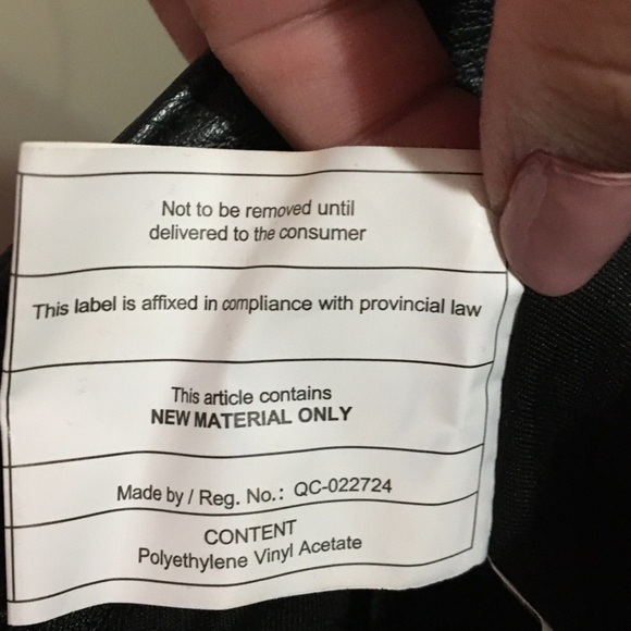 Chic Black faux Leather Shoulder Bag - Picture 4 of 6